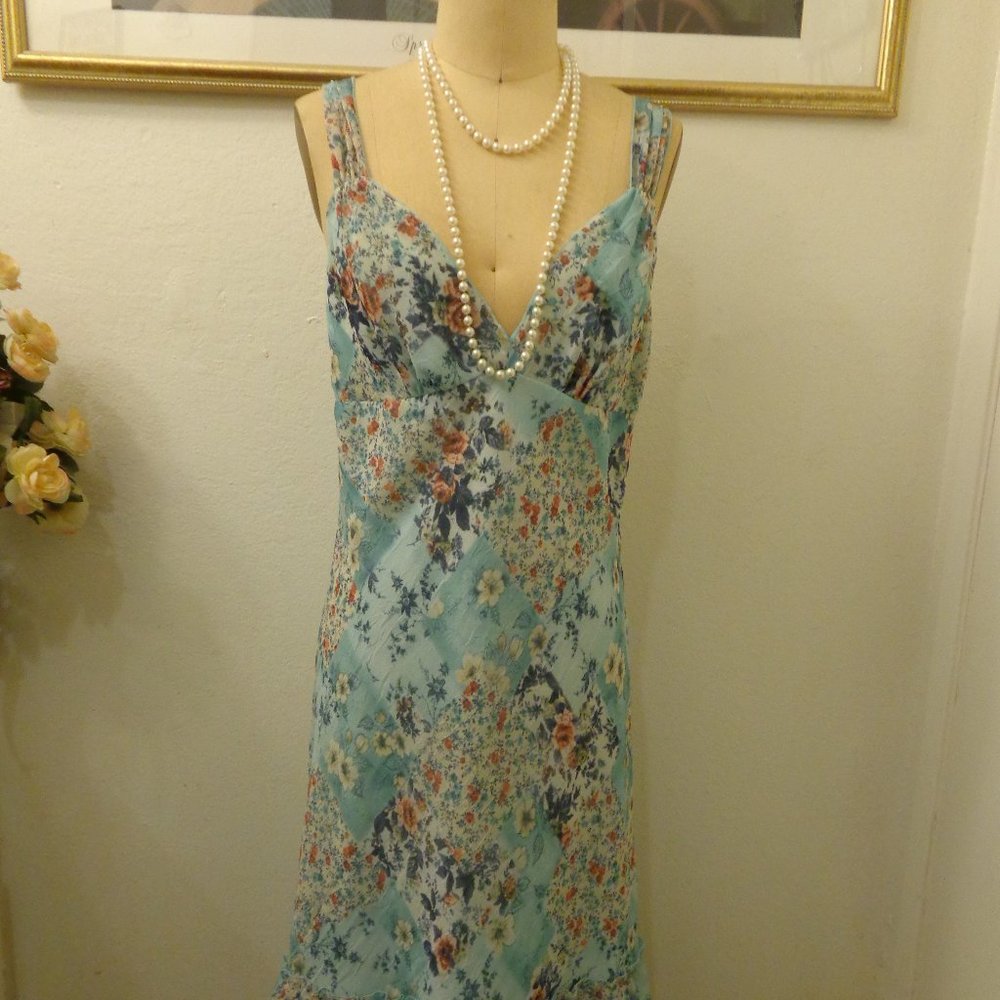 A.B.S by Allen Schwartz Floral Print Dress